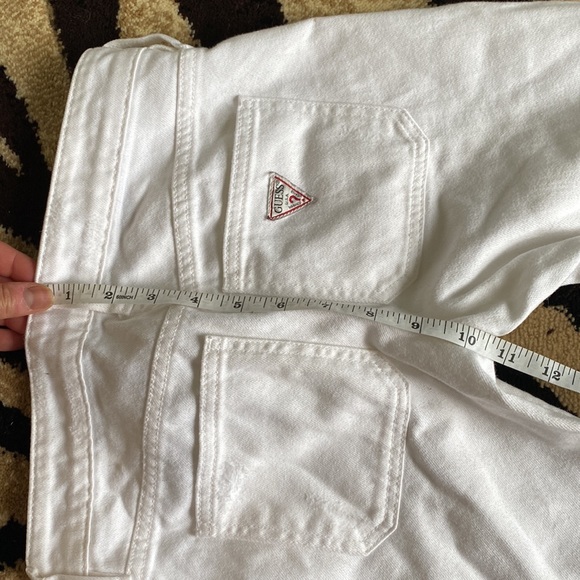 Low-rise White GUESS Jeans with bell bottom! - Picture 10 of 11